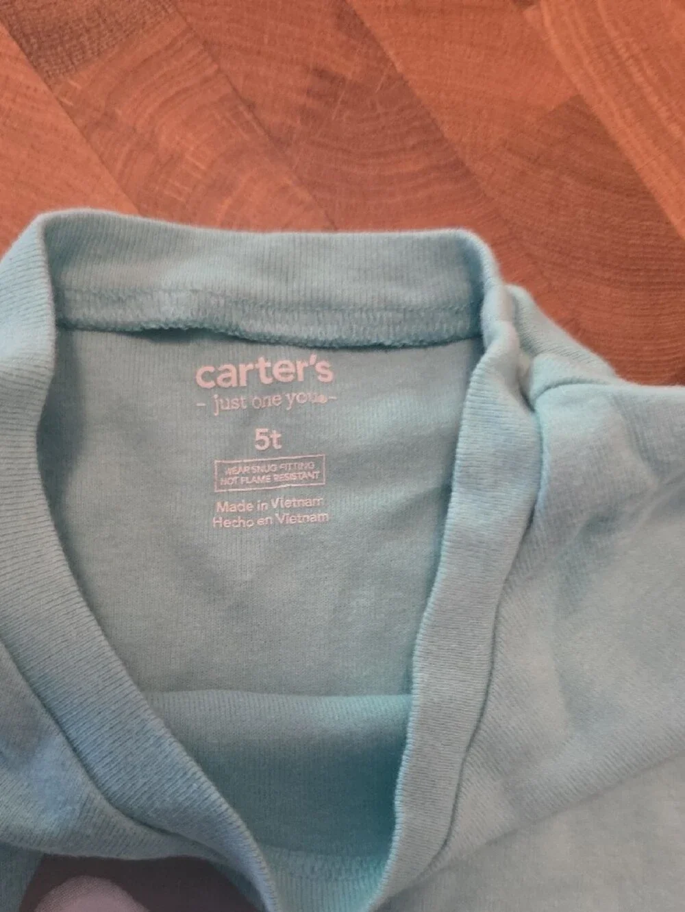 Carter's Light Blue Shark & Bird Graphic Tee